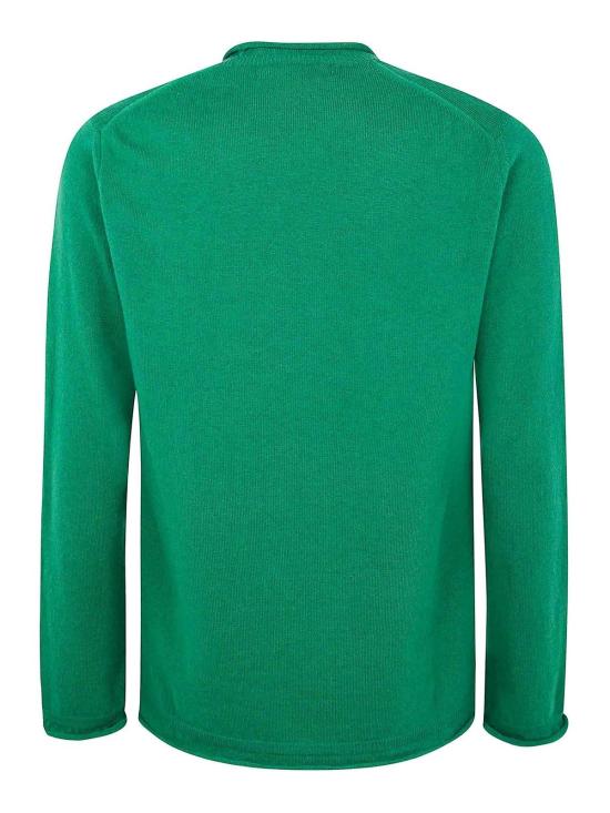 25FW 꼼데가르송 라운드 넥 울 스웨터 FPN0072 Green - COMME DES GARCONS