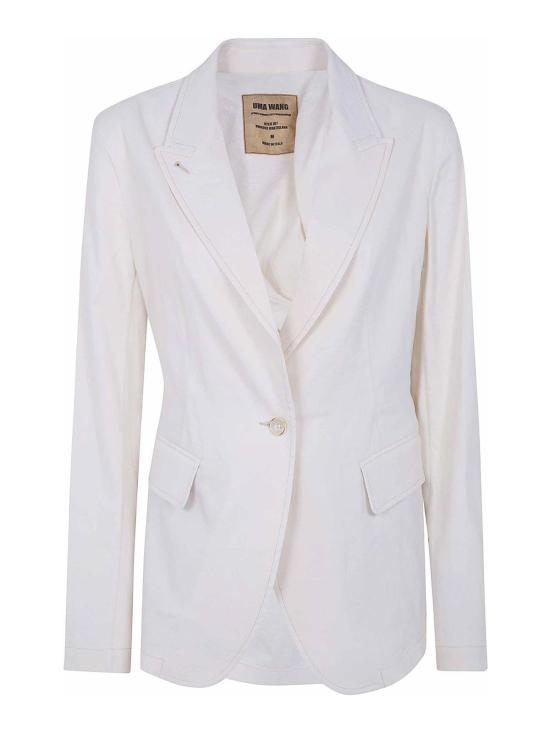 25FW 우마 왕 수트 자켓 UW6063UW101 WHITE