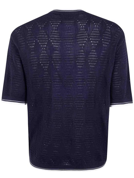 25FW 라니우스 반팔 티셔츠 S6LAMAKE011160 Blue - LANEUS