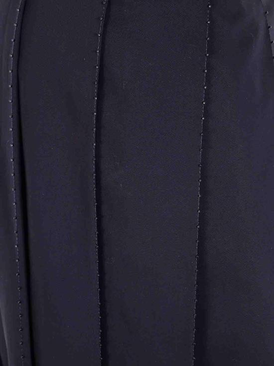 25FW 토템 미디 스커트 262WRB0402FB0490001 BLACK - TOTEME