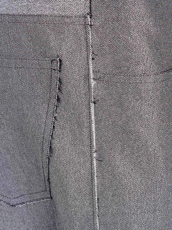 25FW 사피오 스트레이트 팬츠 N9DENIMSILVER Grey - SAPIO