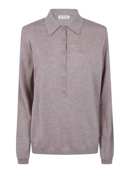 26FW 더프랭키샵 폴로 티셔츠 POFS21841239TAUPE BROWN
