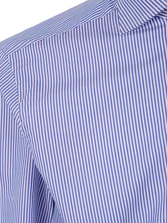 25FW 발바 긴팔 셔츠 I1U13P0150085UBLUE - BARBA