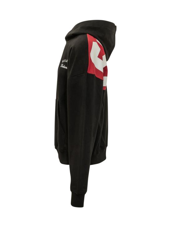 26FW 지씨디에스 긴팔 티셔츠 Z0MLQE213F245 999R BLACK RED - GCDS