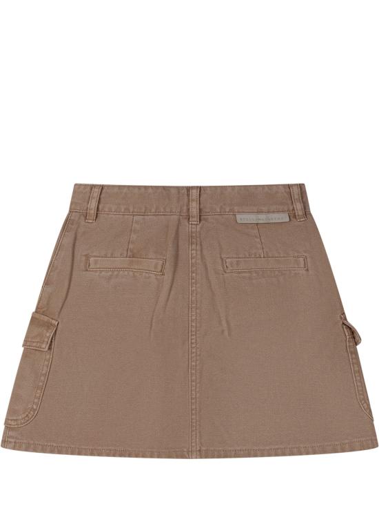 26FW [키즈] 스텔라 맥카트니 스커트 TZ7A81Z2661 132 NUT BROWN - STELLA MCCARTNEY