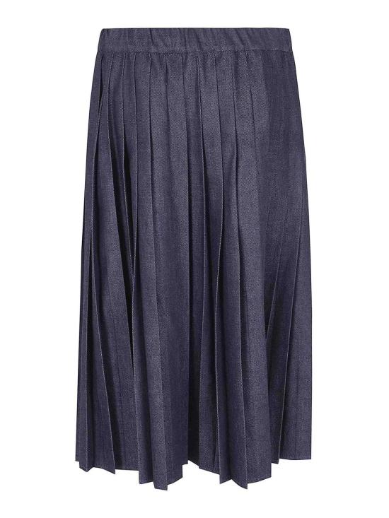 25FW 질샌더 미디 스커트 J40MA0180J46664010 BLUE - JIL SANDER