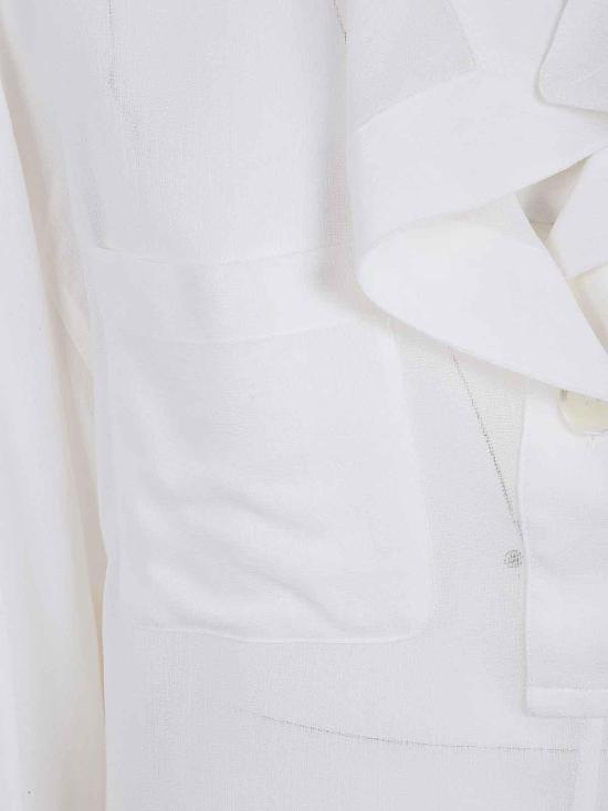 25FW 토템 블라우스 262WRT0675FB0480106 WHITE - TOTEME