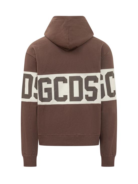 26FW 지씨디에스 긴팔 티셔츠 Z0MLQE138F004 387U FRENCH ROAST BONE - GCDS