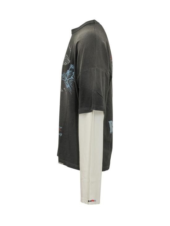 26FW 리프레젠트 반팔 티셔츠 MLM3626 02 WASHED BLACK - REPRESENT