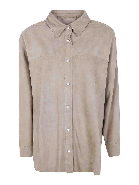 25FW 살바토레 산토로 셔츠 50169BEIGE NUDE NEUTRALS
