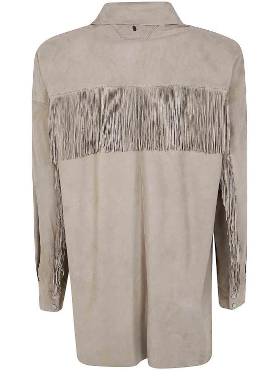 25FW 살바토레 산토로 셔츠 50169BEIGE NUDE NEUTRALS - SALVATORE SANTORO