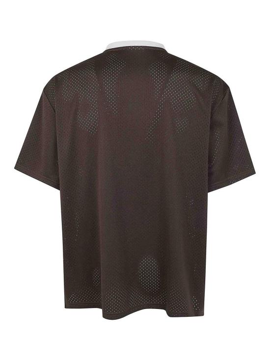 25FW 레듀 반팔 티셔츠 1001449962 Brown - LES DEUX