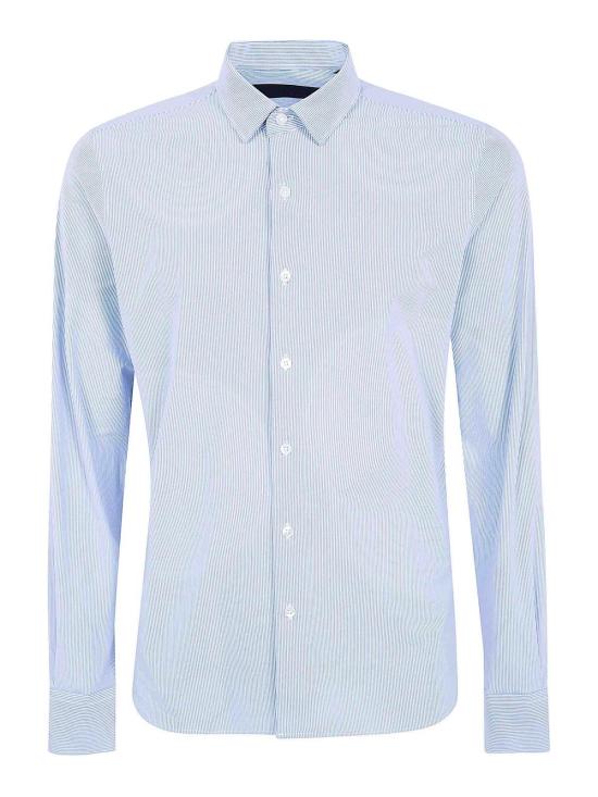 25FW 로베르토 리치 디자인 긴팔 셔츠 26271V92 Blue