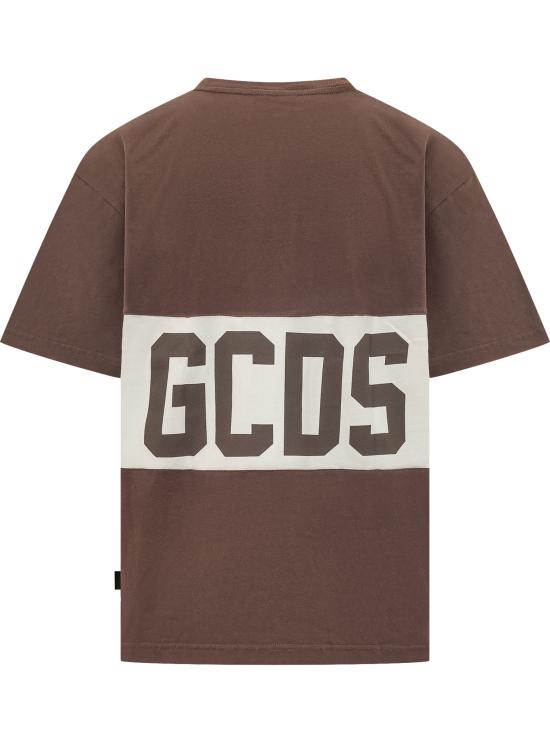 26FW 지씨디에스 반팔 티셔츠 Z0MLQC140J101 387U FRENCH ROAST BONE - GCDS