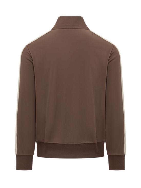 26FW 팜앤젤스 긴팔 티셔츠 PAMBD01F26FB01 6003 BROWN OFF WHITE - PALM ANGELS