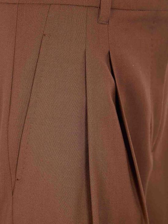 25FW 막스마라 스트레이트 팬츠 26161310816E15 Brown - MAX MARA