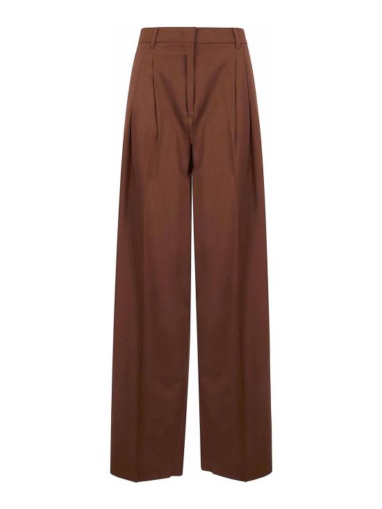 25FW 막스마라 스트레이트 팬츠 26161310816E15 Brown