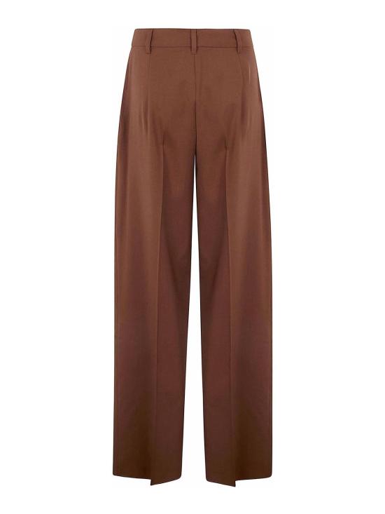 25FW 막스마라 스트레이트 팬츠 26161310816E15 Brown - MAX MARA