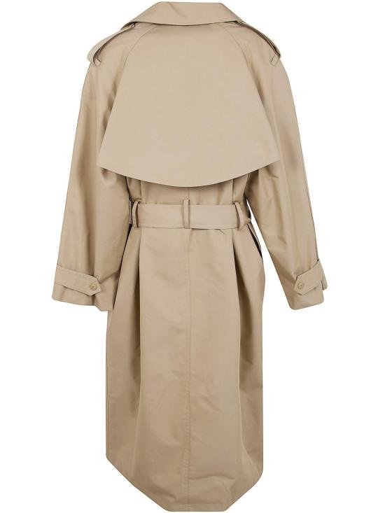 25FW 더프랭키샵 트렌치 코트 TRFS21802211CAMEL Nude Neutrals - THE FRANKIE SHOP