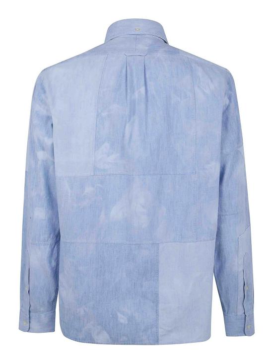 25FW 폴로 랄프로렌 긴팔 셔츠 710B14260001PIECED Blue - POLO RALPH LAUREN
