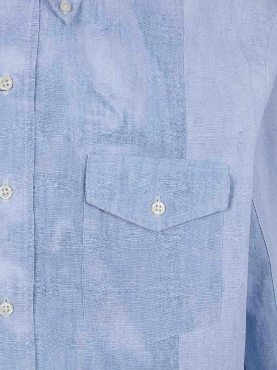 25FW 폴로 랄프로렌 긴팔 셔츠 710B14260001PIECED Blue - POLO RALPH LAUREN