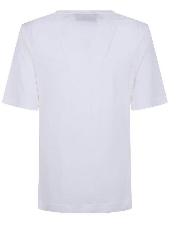 25FW 시몬로샤 반팔 티셔츠 54070571IVORY White - SIMONE ROCHA