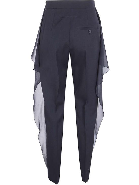 25FW 랑방 수트 팬츠 RWTR00175857P26010 Black - LANVIN