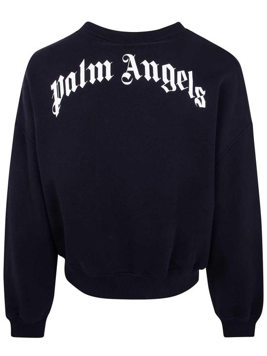 25FW 팜앤젤스 탑 PMBA08JS26FLE004BLACK - PALM ANGELS