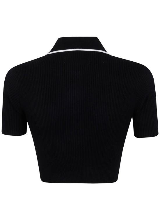 25FW 아미리 폴로 티셔츠 AWKNPO1028BLACK - AMIRI