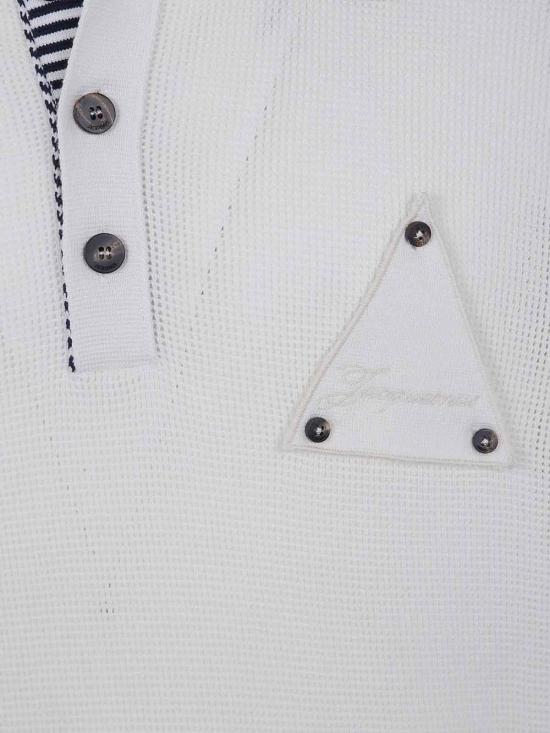 25FW 자크뮈스 폴로 티셔츠 26EPOM00618AK00318100 White - JACQUEMUS