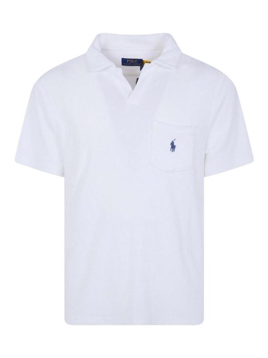 25FW 폴로 랄프로렌 폴로 티셔츠 710A12491002WHITE