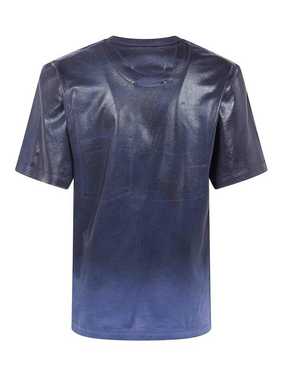 25FW 마르지엘라 코튼 저지 티셔츠 S50GC0726S22816469 Blue - MAISON MARGIELA