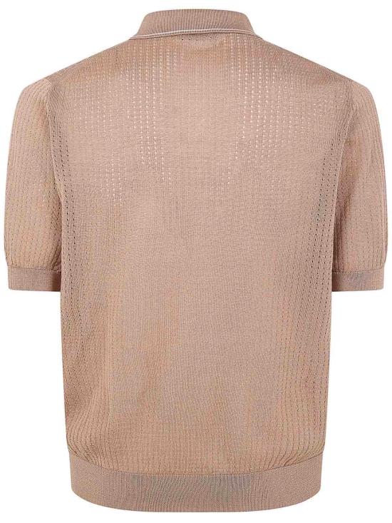 25FW 딸리아토레 폴로 티셔츠 HILLPEPWE2609COGNAC Brown - TAGLIATORE