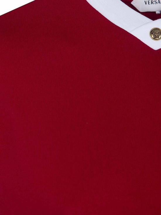 25FW 베르사체 반팔 티셔츠 10236971A17894 2RC90 RED - VERSACE