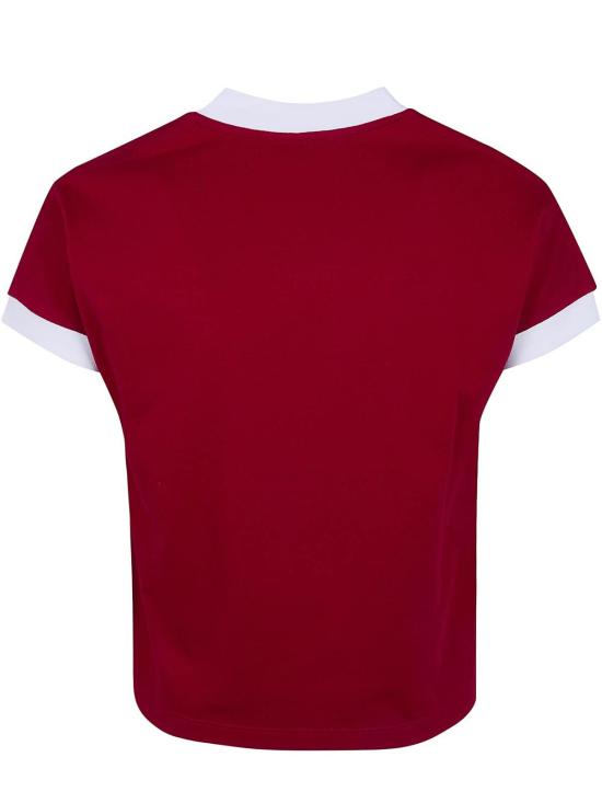 25FW 베르사체 반팔 티셔츠 10236971A17894 2RC90 RED - VERSACE