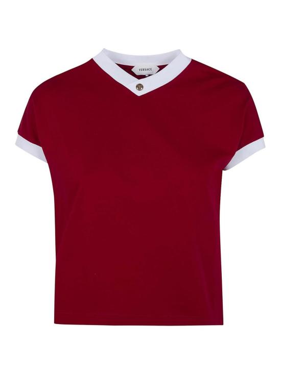 25FW 베르사체 반팔 티셔츠 10236971A17894 2RC90 RED