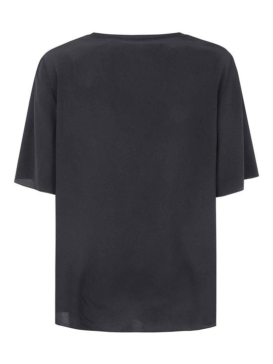 25FW 조셉 반팔 티셔츠 JF0096490010 Black - JOSEPH