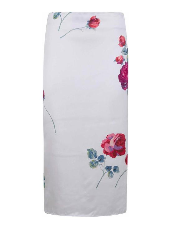 25FW 누메로벤투노 미디 스커트 C0335286S1M1 WHITE