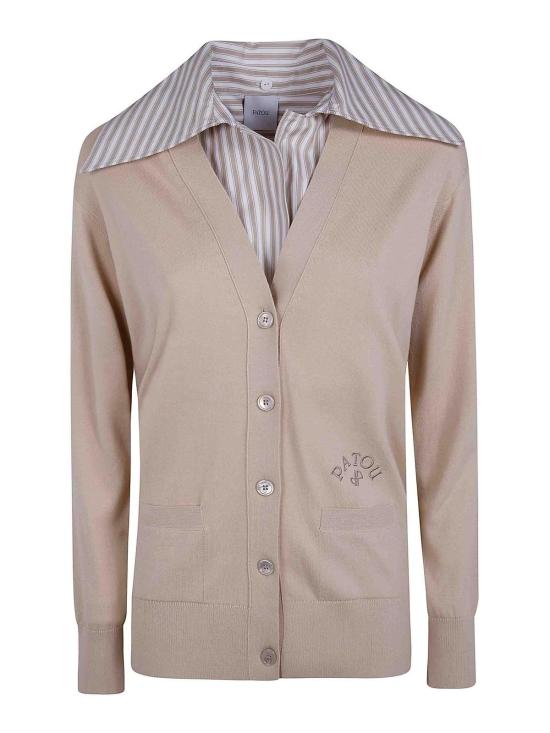 25FW 파투 가디건 KN3448091124B Nude Neutrals