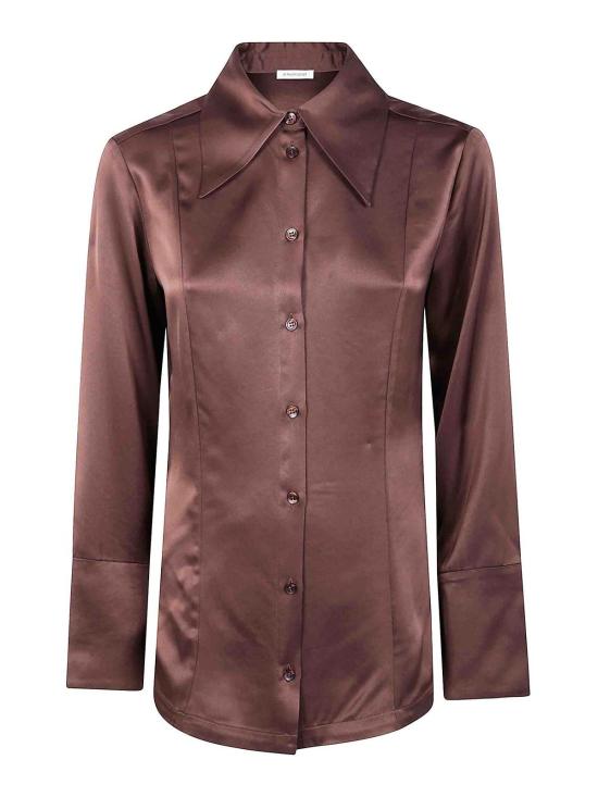25FW 바이말렌비거 블라우스 10359712L BROWN