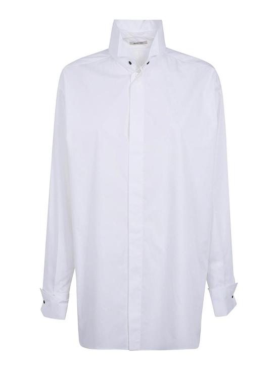25FW 피비 파일로 셔츠 DC114CO2262100WT WHITE