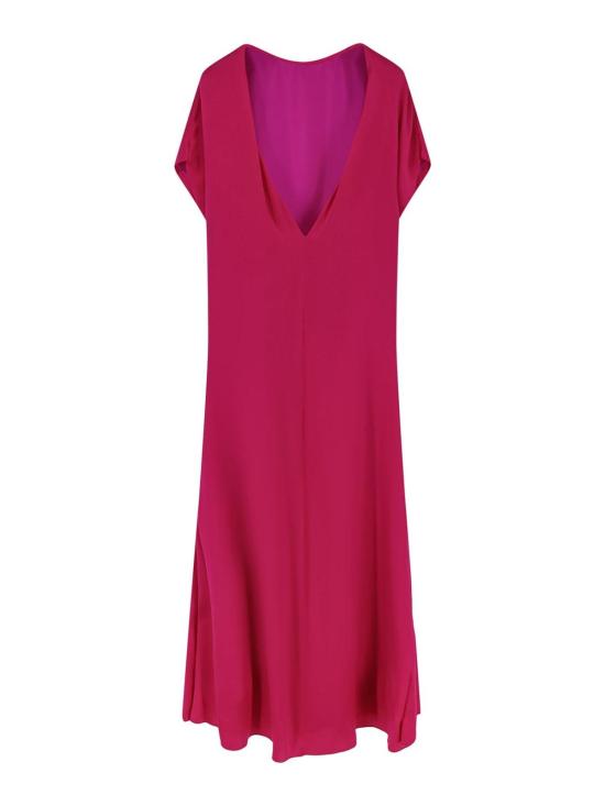 26SS 드리스 반 노튼 미디 스커트 2610110363024300 Fuchsia - DRIES VAN NOTEN