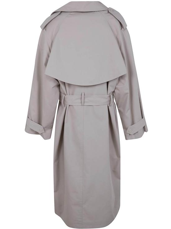 26FW 더프랭키샵 트렌치 코트 TRFS21991049LIGHT Nude Neutrals - THE FRANKIE SHOP