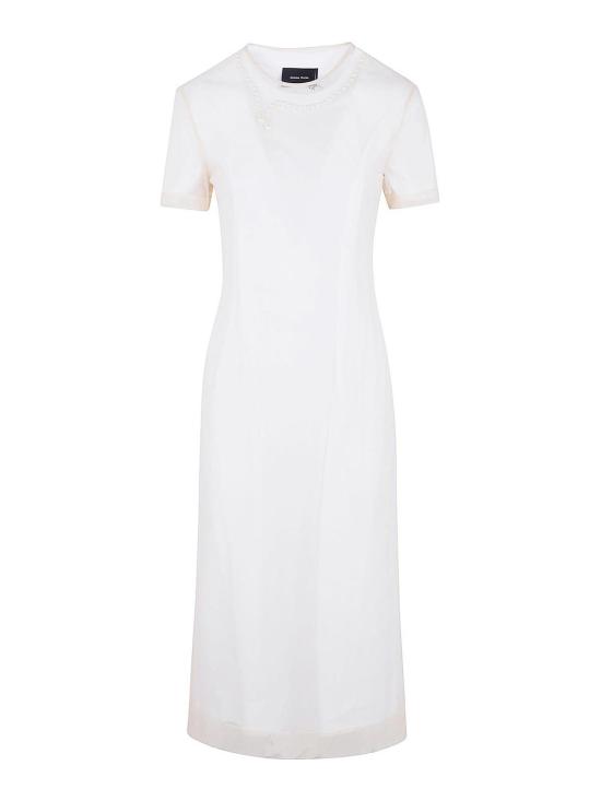 25FW 시몬로샤 롱 원피스 7444B0553WHITE
