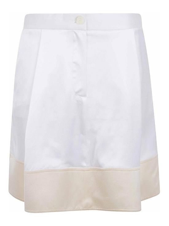 25FW 토템 미디 스커트 262WRB0454FB0546047 WHITE