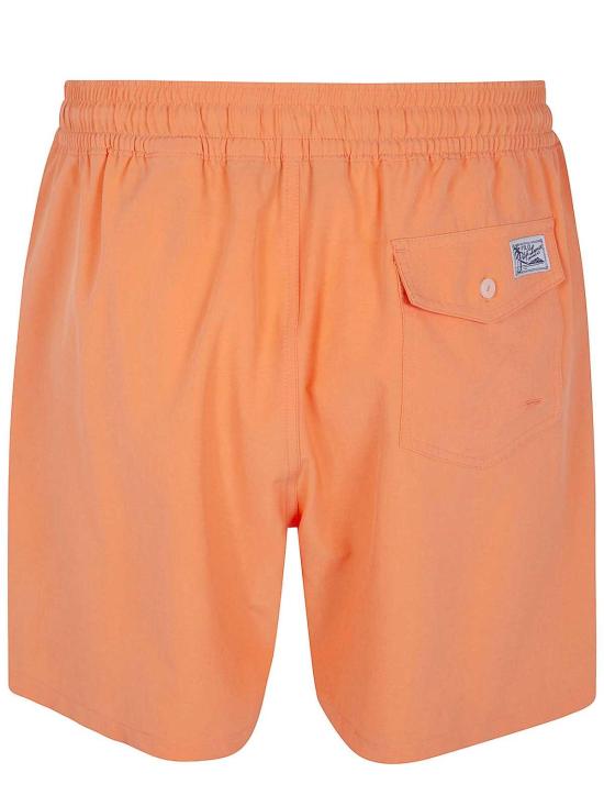 25FW 폴로 랄프로렌 포니 자수 스윔 쇼츠 710957782507POMPANO Orange - POLO RALPH LAUREN