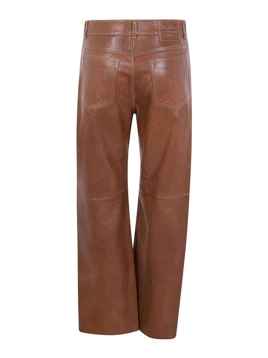 25FW 막스마라 가죽 자켓 26194310216E15 BROWN - MAX MARA