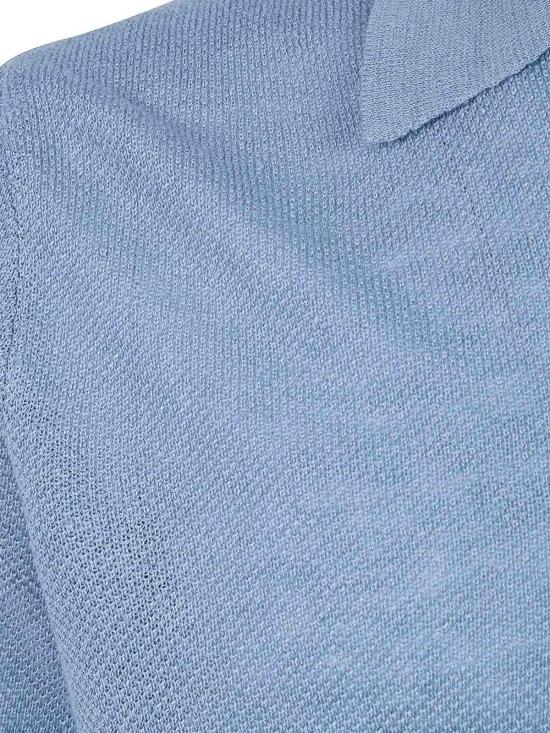 25FW 누어 폴로 티셔츠 261MYA2012415 Blue - NUUR