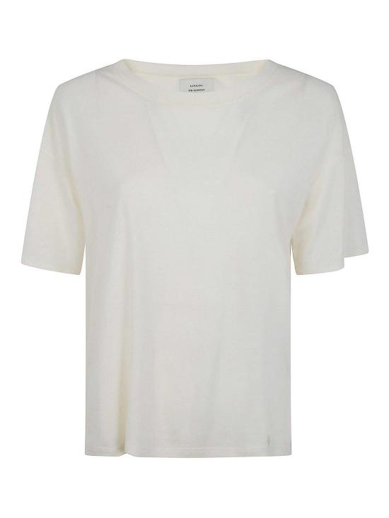 25FW 루루 스튜디오 반팔 티셔츠 EZRALDSIVORY WHITE
