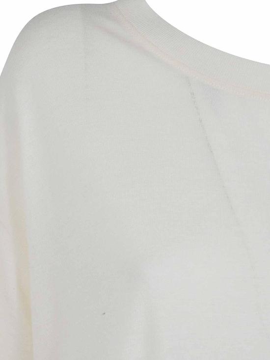 25FW 루루 스튜디오 반팔 티셔츠 EZRALDSIVORY WHITE - LOULOU STUDIO
